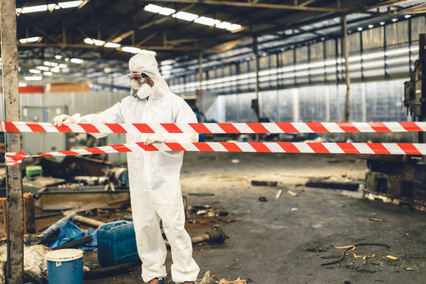 Professional Crime Scene Cleanup technician working in Monroe, NH